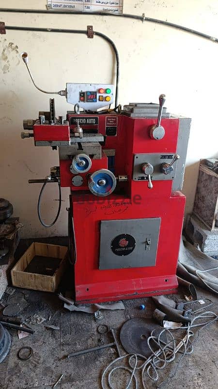 brake disc cutting service machine 3