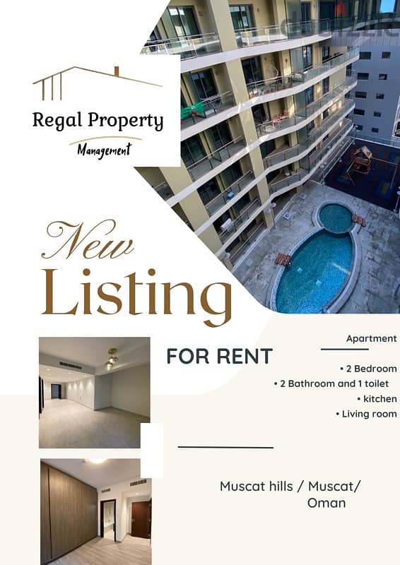 **Stunning 2 Bedroom apartment for Rent 0