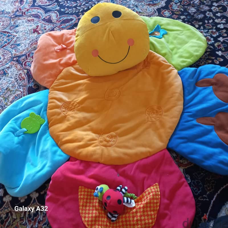 Baby bouncer and multiple playing mat used twice 1