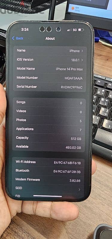 iPhone 14 pro max 512 GB 4