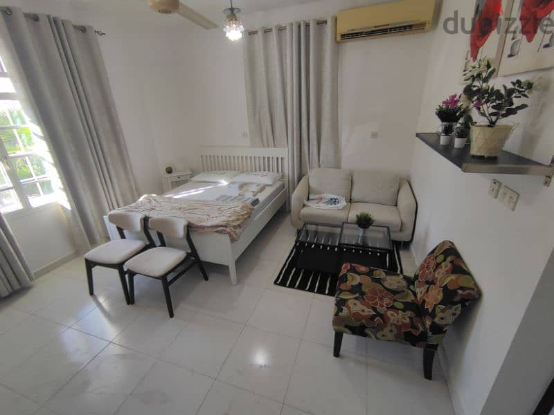 شقق وغرف للايجار small furnished flat and room 3