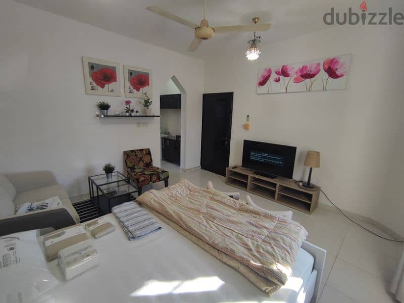 شقق وغرف للايجار small furnished flat and room 5