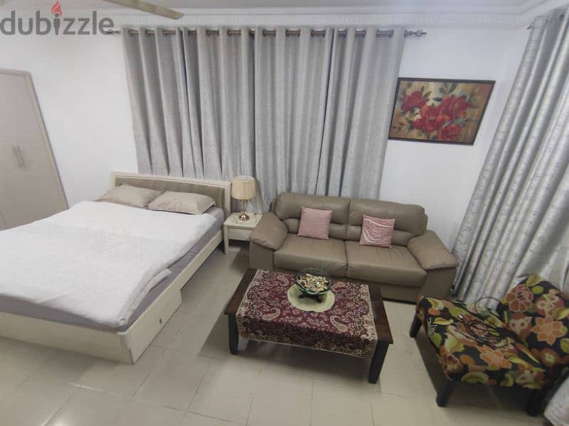 شقق وغرف للايجار small furnished flat and room 12