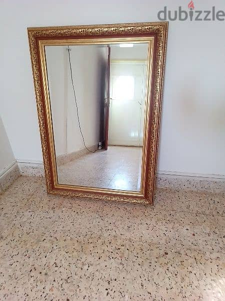 Beautiful Mirror with Golden Frame 3