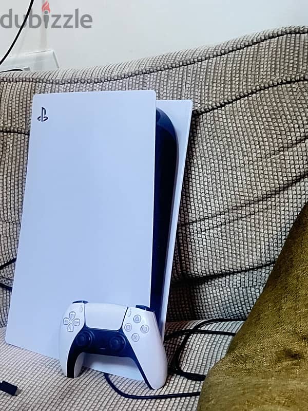 PS5 مستعمله ساعه وحده فقط 3