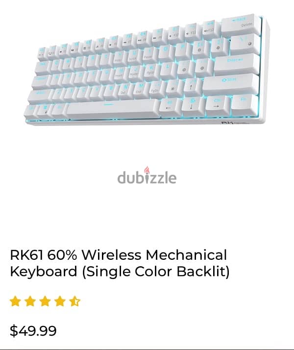 Mechanical Keyboard RK61 كيبورد ميكانيكي 5