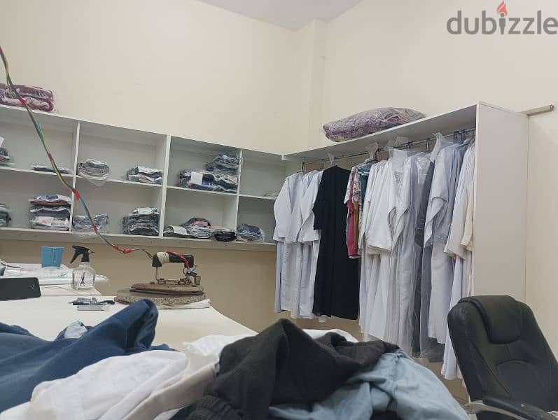 Running laundry shop for sale 1