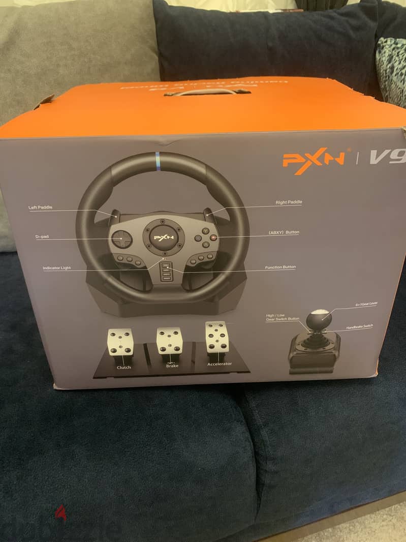 Gaming Racing wheel PXN V9 1