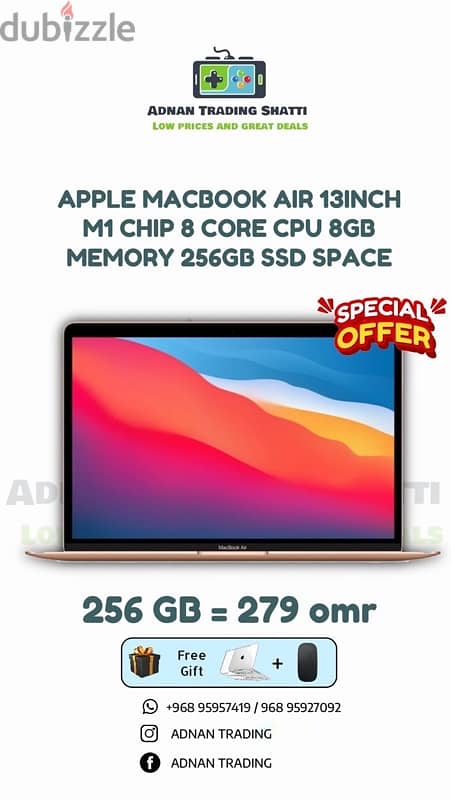 Special Offer on Apple macbook M1/M2/M3 0