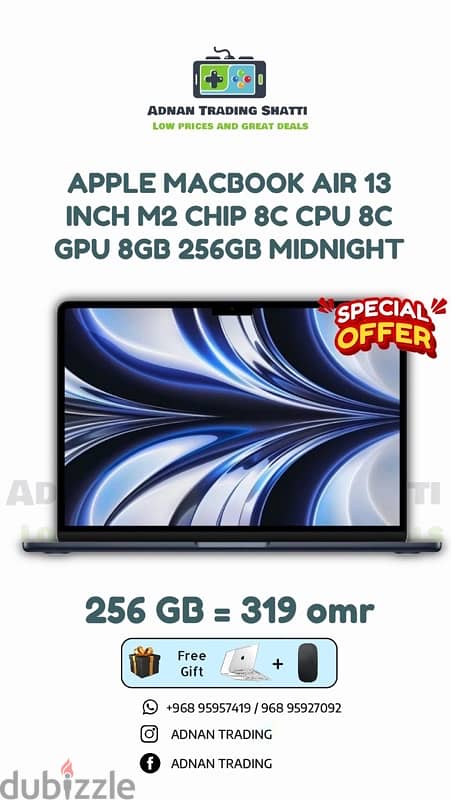 Special Offer on Apple macbook M1/M2/M3 1