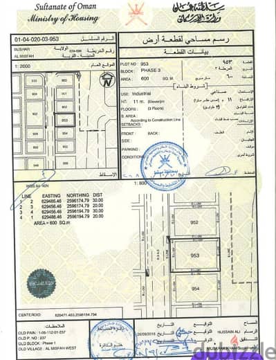 Idustrial land for sale. . أرض صناعي للببع