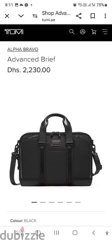 Tumi original  laptop bag  Dubai 0