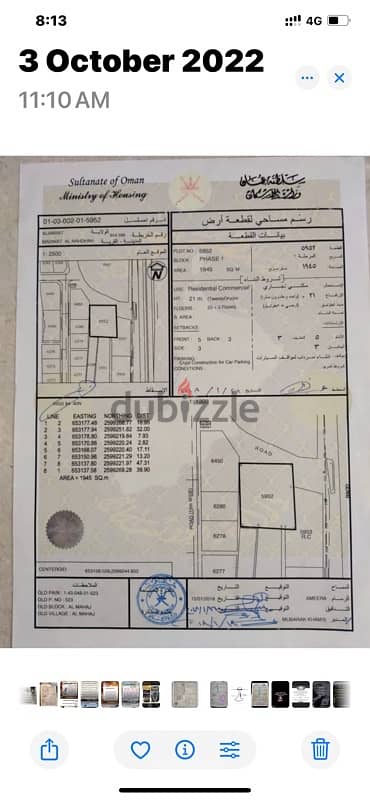 commercial land for sell ارض سكني تجاري للبيع