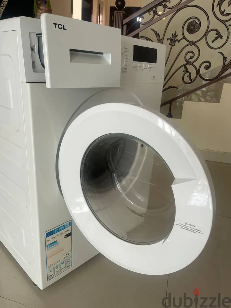 TCL Front Load 7 kg Washing Machine in good condition 0