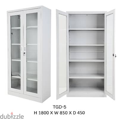 New 2 door steel cupboard