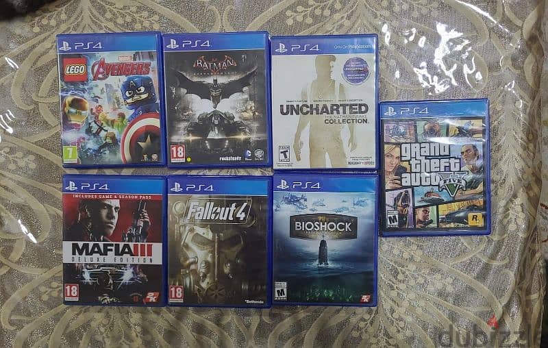 PS4 500GB with controller and two games 1