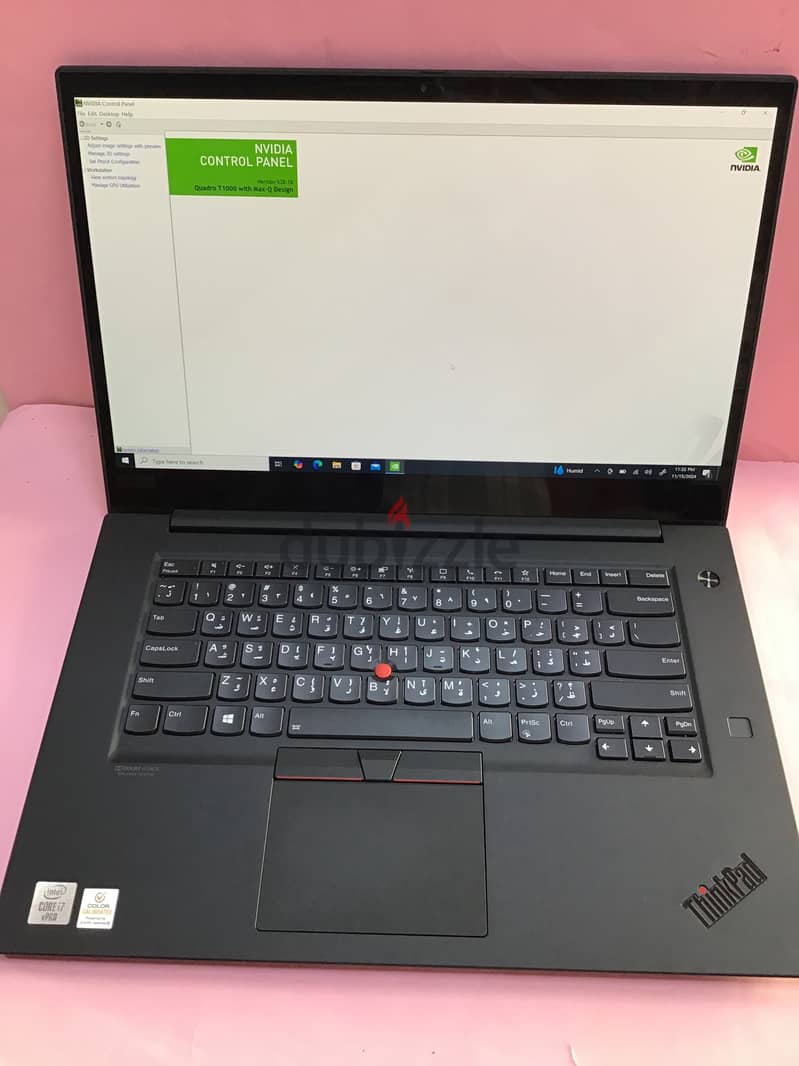 LENOVO THINKPAD P1 4GB NVIDIA GRAPHICS (Quadro T1000 With-Q Design) 4k 3