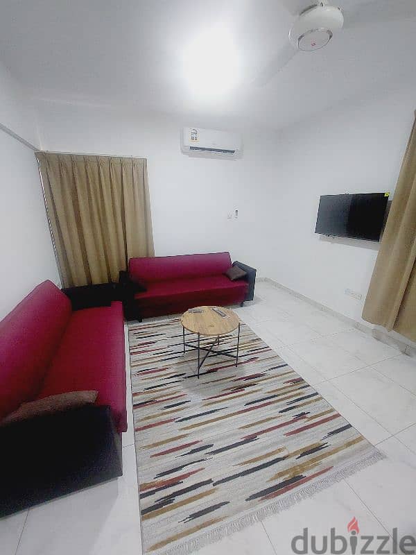 flat for rent in elkhwair 1bhk with new furniture 1