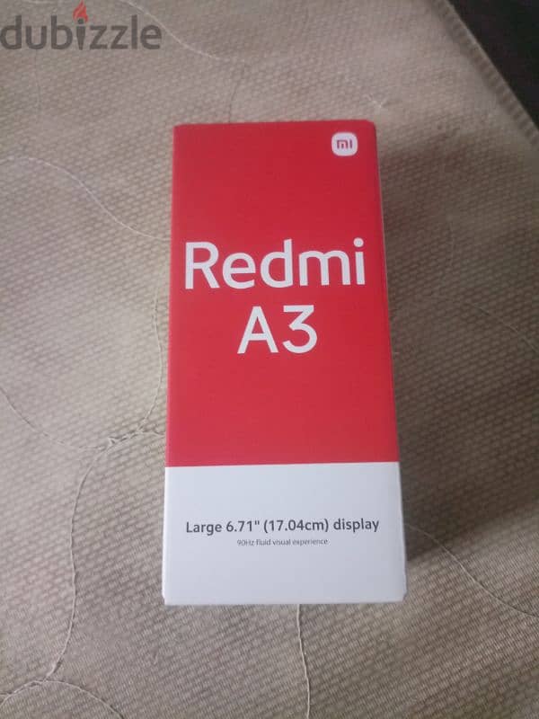 Redmi A3  4gb ram 128gb rom 4