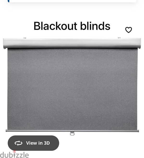 IKEA blackout blinds 0