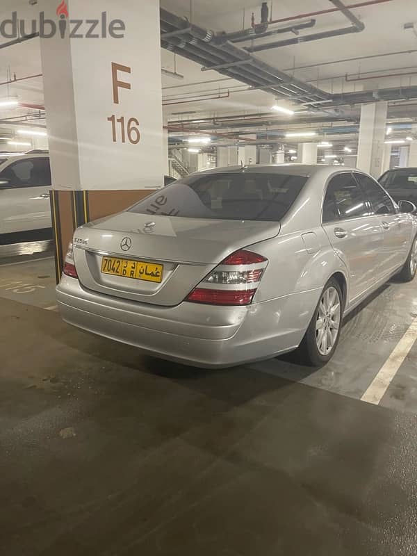 Mercedes S550 2007 With plate Number Turkish owner 0