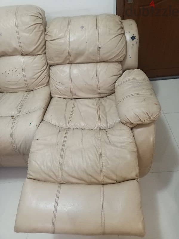 Three seater Recliner Sofa For Sale 4