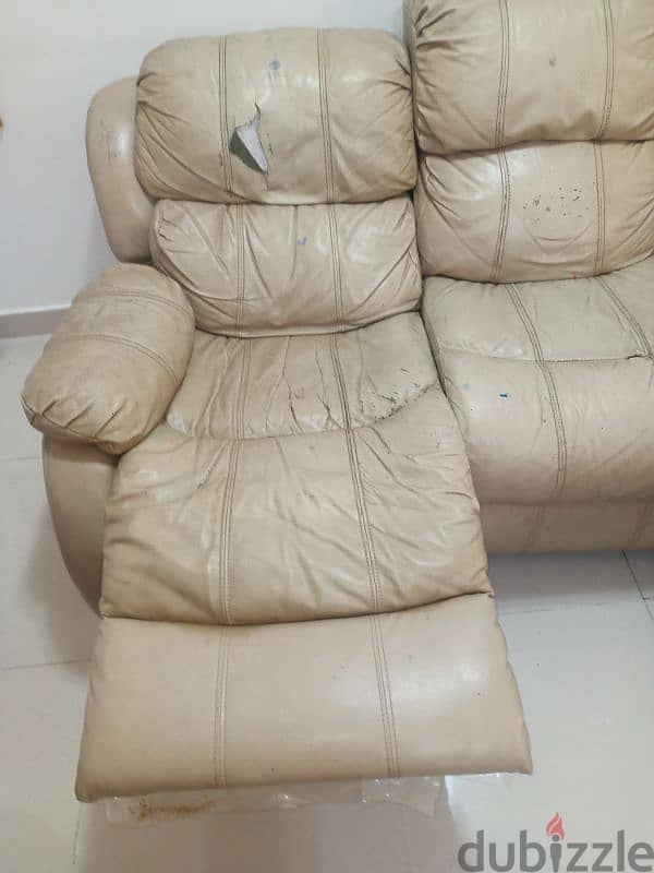 Three seater Recliner Sofa For Sale 5