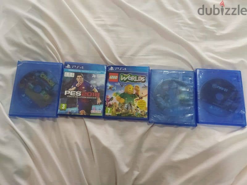 ps4 with cds 10