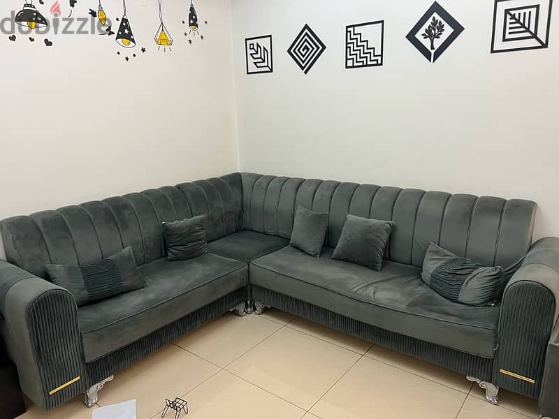 Used Corner Sofa Set 0