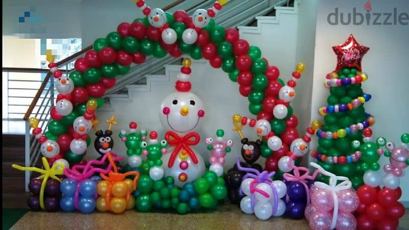 Stunning party decors, Balloon arches, Unique Gift Hampers 0