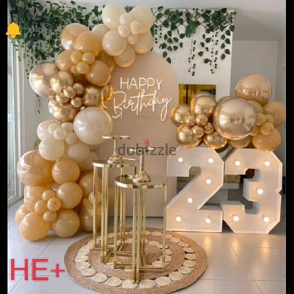 Stunning party decors, Balloon arches, Unique Gift Hampers 18