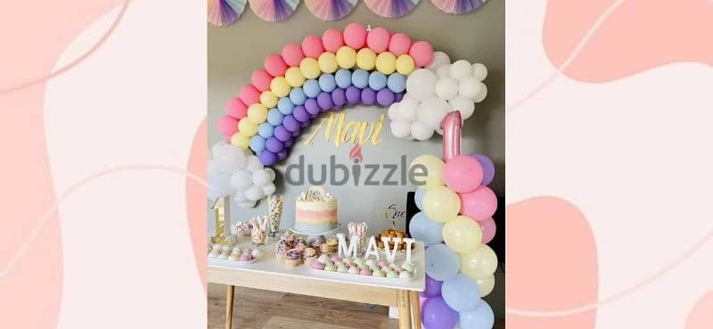 Stunning party decors, Balloon arches, Unique Gift Hampers 13