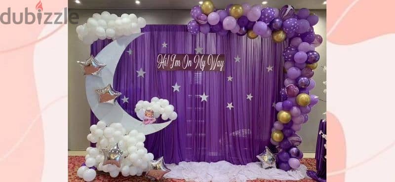 Stunning party decors, Balloon arches, Unique Gift Hampers 12