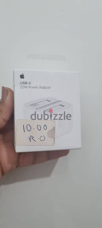 apple adapter brand new only one week use 1 year warranty with bill