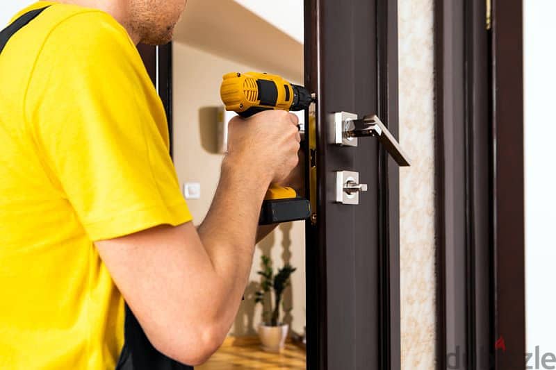 lock door open and fix repair locksmith service 0