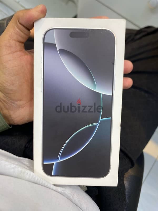 I phone 16 pro max 256gb 1