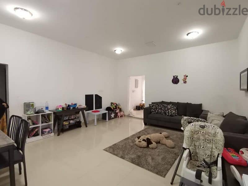 spacious flat in Ansab one level of a house nice area 4