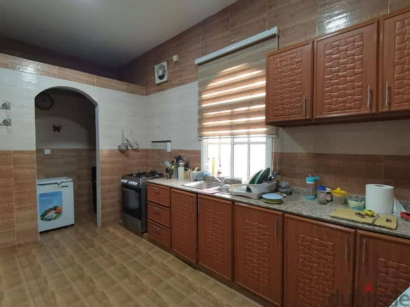 spacious flat in Ansab one level of a house nice area 5