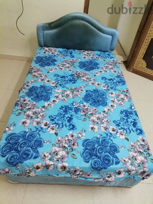 bed with mattress 1