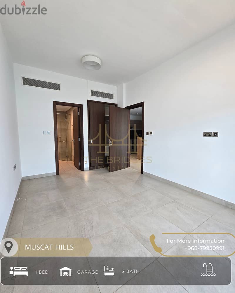 Luxurious 1 BHK Apartment Available for Rent in Muscat Hills 0