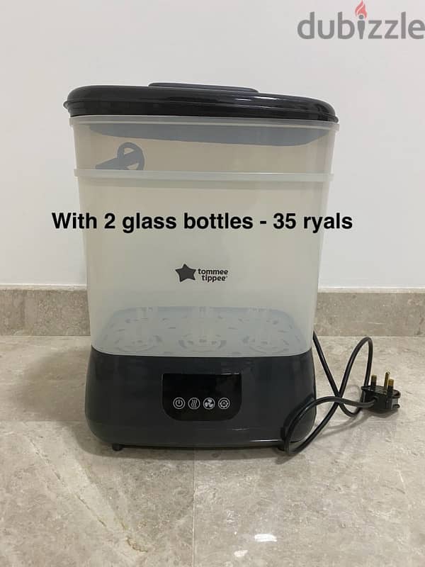 steriliser + bottles 1