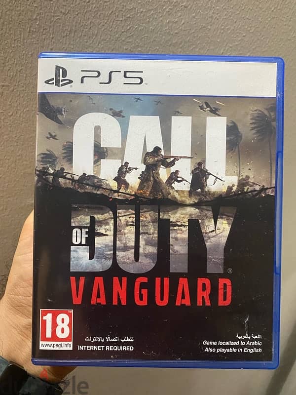 للبيع لعبة Call of Duty Vanguard لجهاز PlayStation 5 0