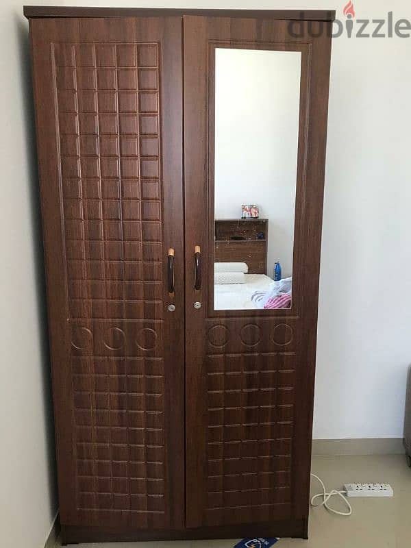 Bed, cupboard, shoe rack, stove, Gas cylinder, refrigerator 6