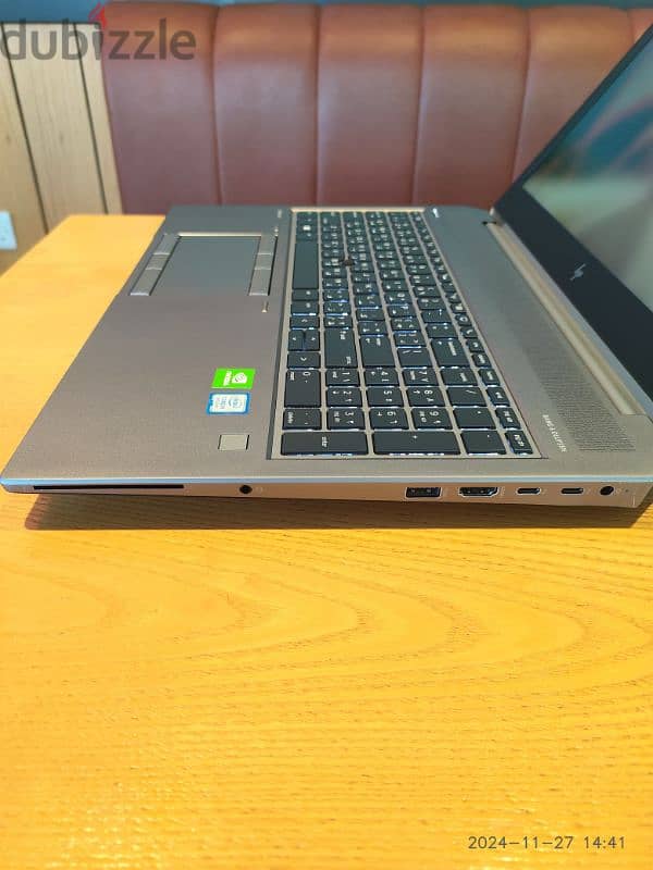 للمصممين والمبرمجين HP zbook G6 الرام 64 +المعالج i9 + جرافيك كارد 4GB 11