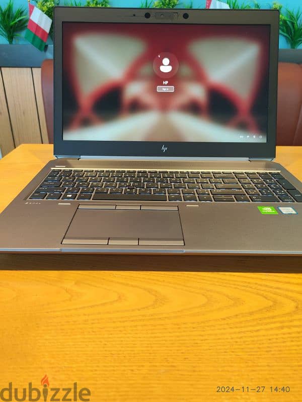 للمصممين والمبرمجين HP zbook G6 الرام 64 +المعالج i9 + جرافيك كارد 4GB 15