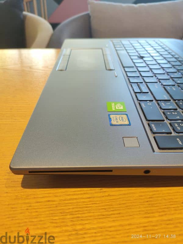 للمصممين والمبرمجين HP zbook G6 الرام 64 +المعالج i9 + جرافيك كارد 4GB 19