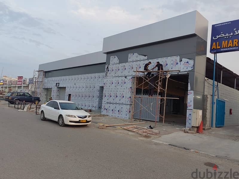 اعمال اللوحات ونيون وكلادينج all sign boards and cladding works 7