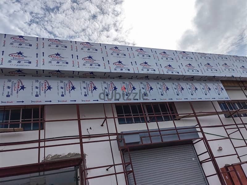 اعمال اللوحات ونيون وكلادينج all sign boards and cladding works 11