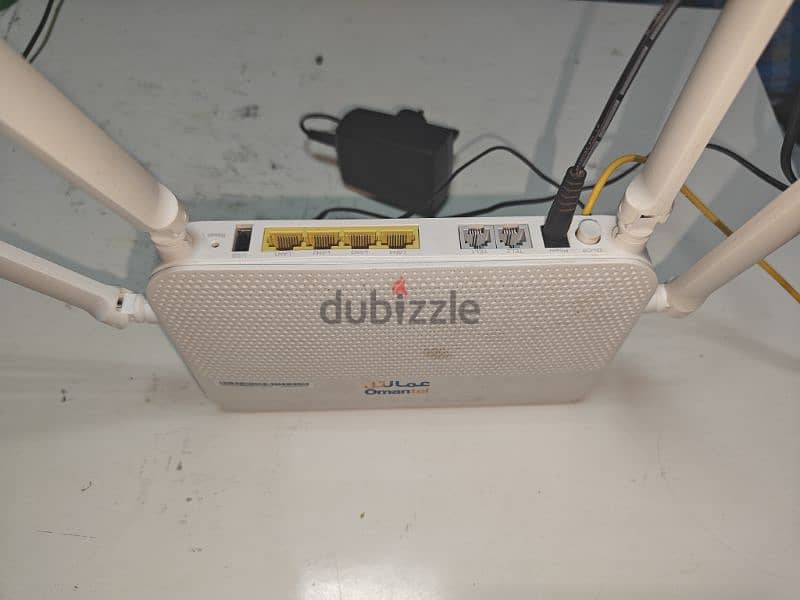 Huawei Gpon fiber modem or router use like omantel,ooredo or awser 1