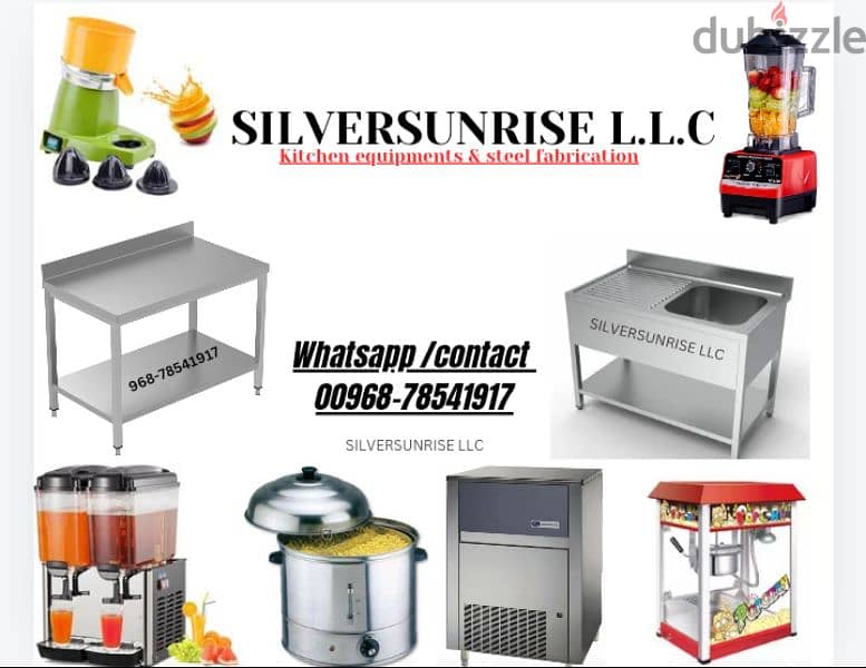 fabricating stainless steel & selling kitchen equipments 0